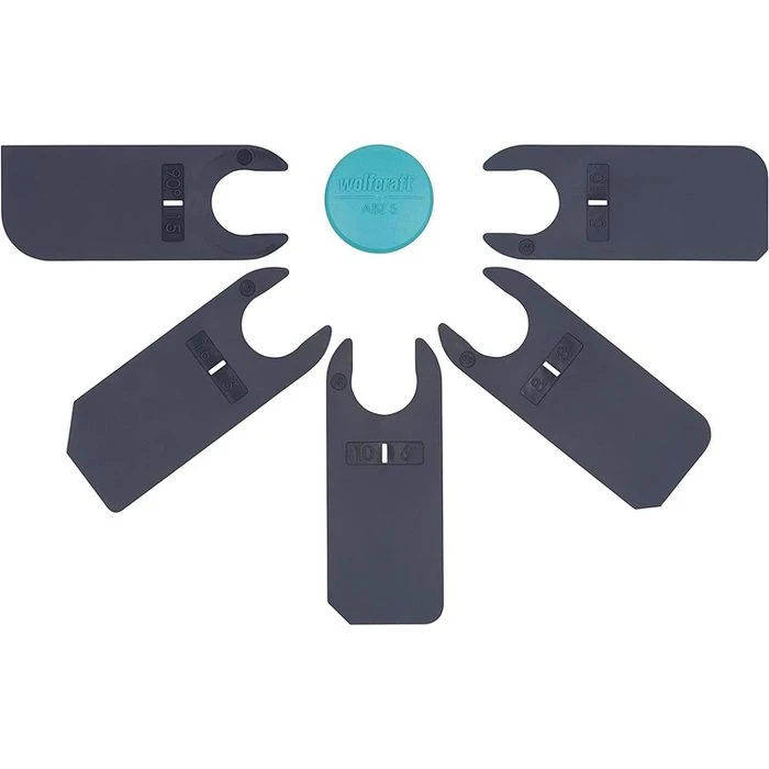 Wolfcraft Fugenglätter 4332000, Fächerset 5-tlg., Für Acryl Und Silikon 7 Wolfcraft Fugenglätter 4332000, Fächerset 5-tlg., Für Acryl Und Silikon – Bild 7