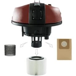 Arebos Nass-Trockensauger Industriestaubsauger, 30 Liter, 2300 Watt, Mit Gerätesteckdose 8 Arebos Nass-Trockensauger Industriestaubsauger, 30 Liter, 2300 Watt, Mit Gerätesteckdose -Makita Shop 690f61c3cca5582d4fa2422f7292456afb770535 nass trockensauger arebos industriestaubsauger