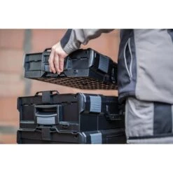 Bosch-Sortimo Werkzeugkoffer L-BOXX 136, Leer, Kunststoff Klappkoffer, Schwarz -Makita Shop 69dddce77c008fe71f3419df430ace5861cf041f werkzeugkoffer bosch sortimo l boxx 136