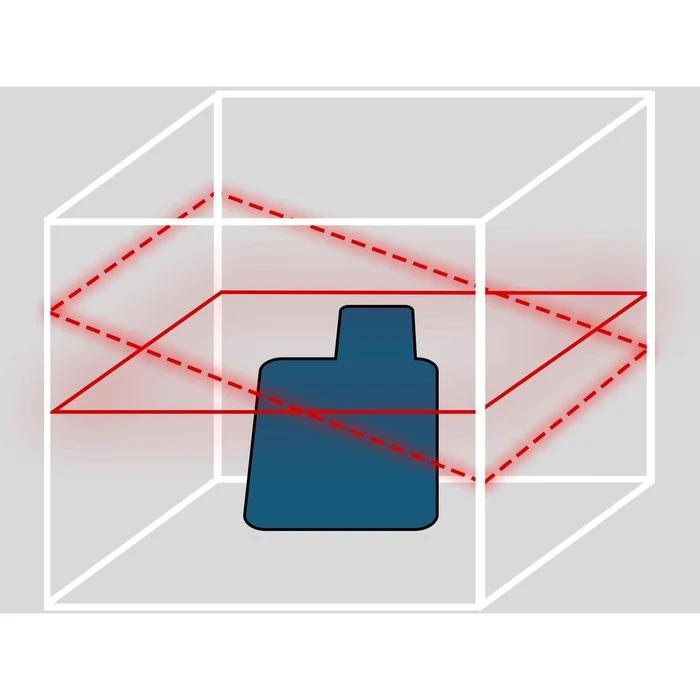 Einhell Kreuzlinienlaser TE-LL360, Selbstniv., Roter 360 Grad Laser, Mit Schutztasche & Halterung 2 Einhell Kreuzlinienlaser TE-LL360, Selbstniv., Roter 360 Grad Laser, Mit Schutztasche & Halterung – Bild 2