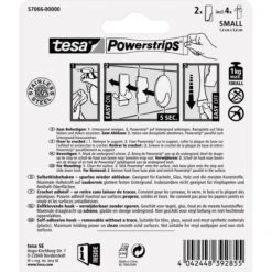 Tesa Klebehaken 57066 Powerstrips Small Eckig, Bis 1kg, Edelstahl, Silber, 2 Stück -Makita Shop 7077f5d2e6ff537fdc25240827cc5b53efb9740e klebehaken tesa 57066 powerstrips small eckig