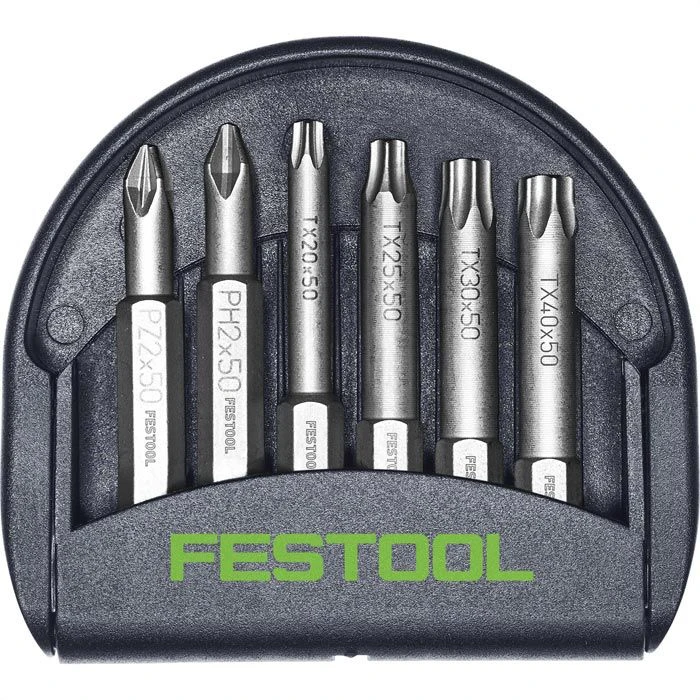 Festool Bitset Bitkassette BT-IMP SORT5, 204385, 6-teilig, Kreuz + Torx 1 Festool Bitset Bitkassette BT-IMP SORT5, 204385, 6-teilig, Kreuz + Torx