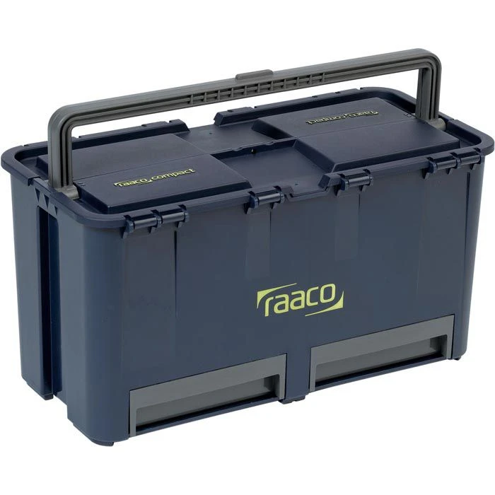 Raaco Werkzeugkoffer Compact 27, 136587, Leer, Kunststoff Klappkoffer 1 Raaco Werkzeugkoffer Compact 27, 136587, Leer, Kunststoff Klappkoffer