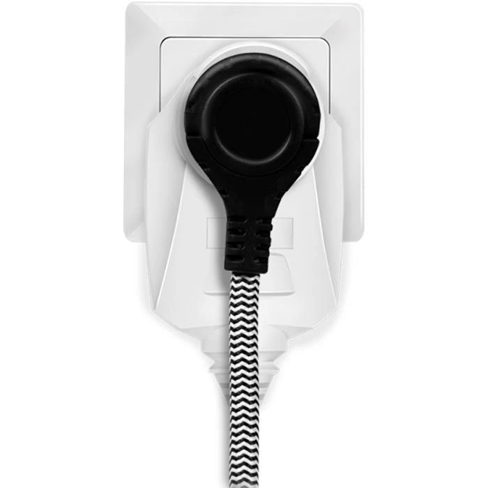 LogiLink Strom-Verlängerungskabel LPS275, 3m, Schutzkontakt, Durchgangsstecker, Weiß 4 LogiLink Strom-Verlängerungskabel LPS275, 3m, Schutzkontakt, Durchgangsstecker, Weiß – Bild 4