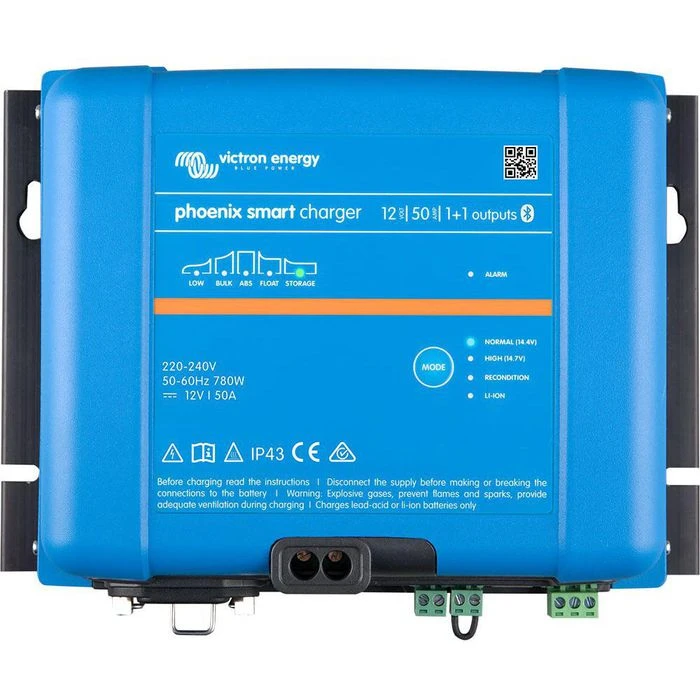 Victron Autobatterie-Ladegerät Phoenix Smart IP43, 12 V, 30 A, Mit Bluetooth, 3 Batterie-Ladeausgänge 1 Victron Autobatterie-Ladegerät Phoenix Smart IP43, 12 V, 30 A, Mit Bluetooth, 3 Batterie-Ladeausgänge