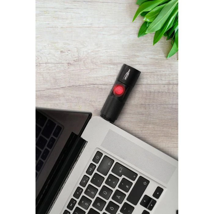 Ansmann Taschenlampe Future T350FR LED, 300 Lumen, Mit Akku, USB, Cree 7 Ansmann Taschenlampe Future T350FR LED, 300 Lumen, Mit Akku, USB, Cree – Bild 7