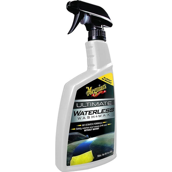 Meguiars Lackreiniger Ultimate Waterless Wash&Wax, G3626, Trockenwäsche, Sprühflasche, 769 Ml 1 Meguiars Lackreiniger Ultimate Waterless Wash&Wax, G3626, Trockenwäsche, Sprühflasche, 769 Ml