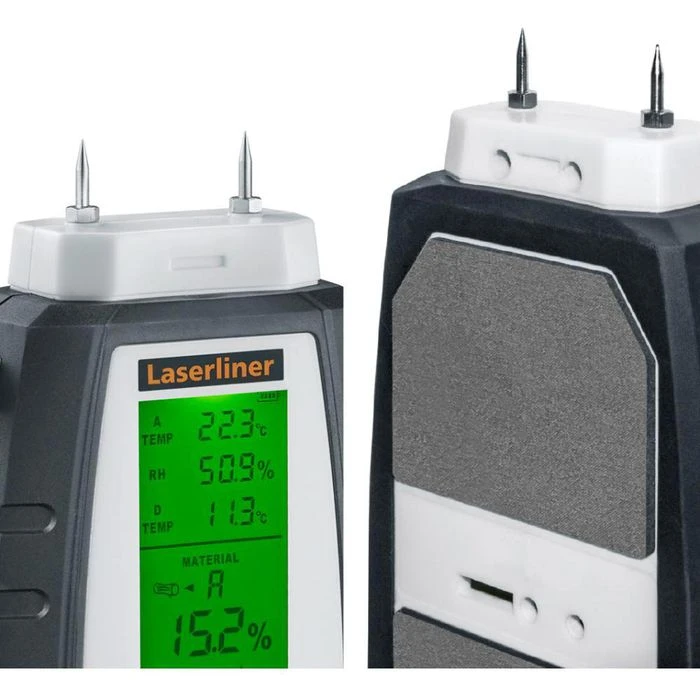 Laserliner Feuchtemessgerät MultiWet-Master Compact Plus, Holz & Baustoffe Thermo-Hygrometer Bluetooth Invasiv 3 Laserliner Feuchtemessgerät MultiWet-Master Compact Plus, Holz & Baustoffe Thermo-Hygrometer Bluetooth Invasiv – Bild 3