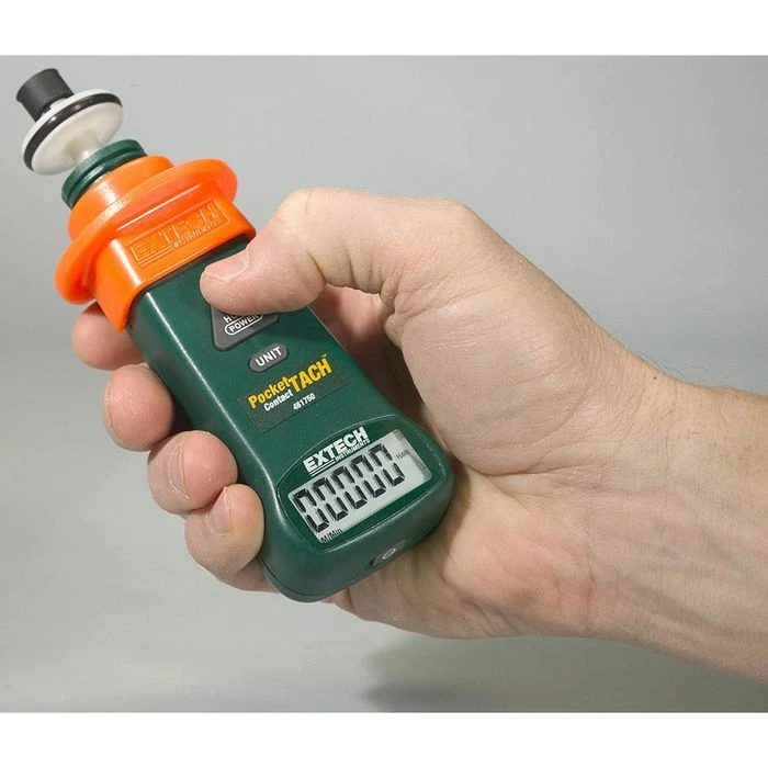 Extech Drehzahlmesser PocketTach Mini Digital, Mechanisch, Taschenformat 2 Extech Drehzahlmesser PocketTach Mini Digital, Mechanisch, Taschenformat – Bild 2