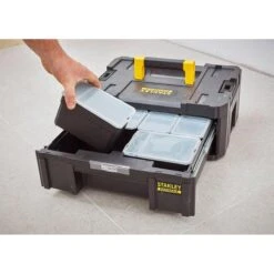 Stanley Werkzeugkoffer Pro-Stack III, FMST1-71968, Leer, Aus Kunststoff 10 Stanley Werkzeugkoffer Pro-Stack III, FMST1-71968, Leer, Aus Kunststoff -Makita Shop 7f2a2989653df3bf68059ded6d42032a5a32a468 werkzeugkoffer stanley pro stack iii fmst1 71968