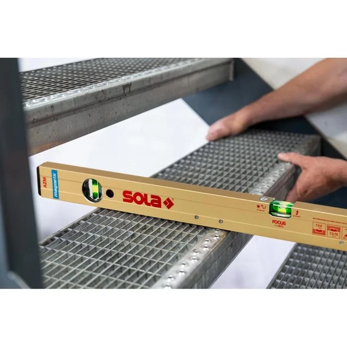 SOLA Wasserwaage 1820801, AZM 60, 60cm, Magnetisch 4 SOLA Wasserwaage 1820801, AZM 60, 60cm, Magnetisch – Bild 4