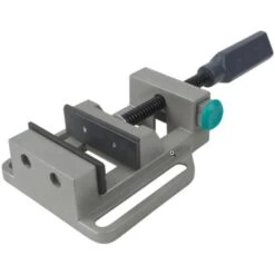 Wolfcraft Maschinenschraubstock 4920000, 70mm Backenbreite, Spannweite 60mm