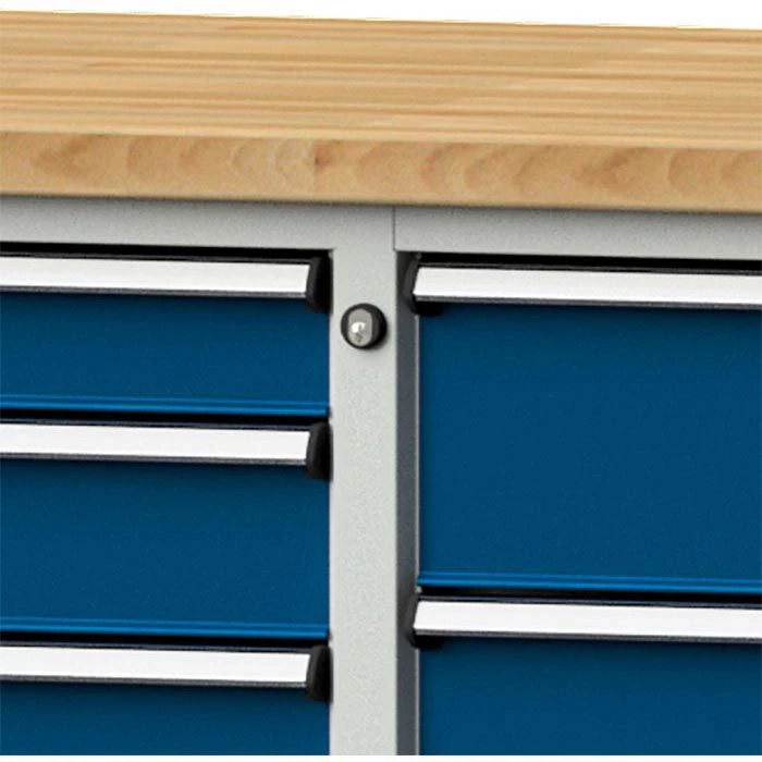 ANKE Werkbank 302.492 V1500 Modell 237 V, 150 X 84 X 70cm, Mit 6 Schubladen 3 ANKE Werkbank 302.492 V1500 Modell 237 V, 150 X 84 X 70cm, Mit 6 Schubladen – Bild 3