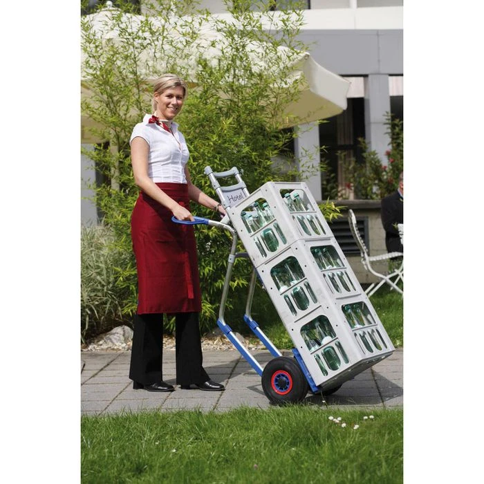 EXPRESSO Sackkarre Stapelkarre 2-011-21, Luftbereifung, Tragkraft 300kg, Schaufel 22x24,5cm 2 EXPRESSO Sackkarre Stapelkarre 2-011-21, Luftbereifung, Tragkraft 300kg, Schaufel 22x24,5cm – Bild 2