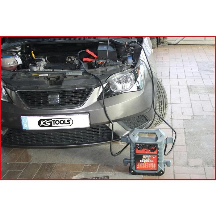 Ks Tools KS-Tools Starthilfegerät Batterie-Booster, 12/24V, 700A, Auto, Diesel & Motorrad, 22000mAh 2 Ks Tools KS-Tools Starthilfegerät Batterie-Booster, 12/24V, 700A, Auto, Diesel & Motorrad, 22000mAh – Bild 2