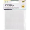Folia Klebepads 23055, 3D-Effekte, Bis 20g, Weiß, 800 Stück