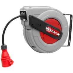 Holzmann Kabeltrommel EKR20M_400V CEE, 20 + 1m, Innen, Kabelaufroller