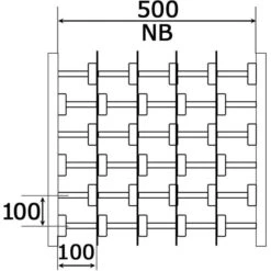 GURA Röllchenbahn Serie 21200, Breite 500mm, Teilung 100mm, KU-Röllchen, Gerade, Länge 1m 5 GURA Röllchenbahn Serie 21200, Breite 500mm, Teilung 100mm, KU-Röllchen, Gerade, Länge 1m -Makita Shop 9244363c7b1d57bd1c2d2823696d265bbf983ff2 roellchenbahn gura serie 21200 breite 500mm