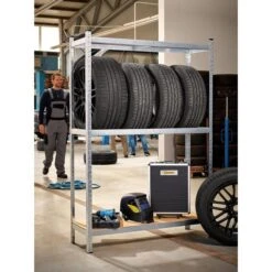 Monzana Reifenregal 104365, 120 X 180 X 40cm, 2 Ebenen & 1 Ablage, 265kg / Ebene, Für 8 Reifen 10 Monzana Reifenregal 104365, 120 X 180 X 40cm, 2 Ebenen & 1 Ablage, 265kg / Ebene, Für 8 Reifen -Makita Shop 97019d6eb679f616b257bee22a112ef41c1bdeab reifenregal monzana 104365 120 x 180 x 40cm