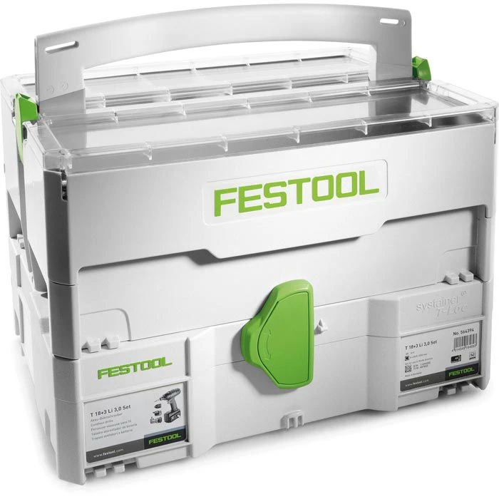Festool Werkzeugkoffer SYS-StorageBox SYS-SB, Leer, Kunststoff Klappkoffer 4 Festool Werkzeugkoffer SYS-StorageBox SYS-SB, Leer, Kunststoff Klappkoffer – Bild 4