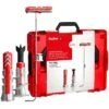 Fischer Dübel 558626, L-BOXX 102 DuoLine-Set, 3 Verschiedene Dübel, 2-K-Dübel, 833-teilig