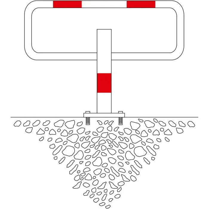 Moravia Parkbügel Sesam, Silber / Rot, Klappbar, Zum Aufdübeln, 78 X 57cm, Mit Zylinderschloss 8 Moravia Parkbügel Sesam, Silber / Rot, Klappbar, Zum Aufdübeln, 78 X 57cm, Mit Zylinderschloss – Bild 8
