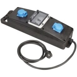 As-Schwabe Steckdosenleiste 63272 G-S23 2m, 2-fach, IP44, Außen, FI