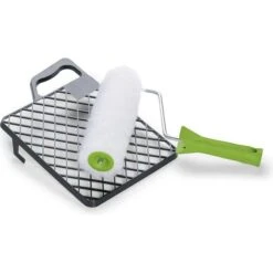 Nölle Farbroller 703600, Vestan Set, 18cm, Inkl. 1x Polyesterfarbwalze, Abstreifgitter