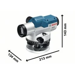 Bosch Nivelliergerät GOL 26 G, 0601068001, Optisch, Bis 100m, 400 Gon, Mit Koffer + GRATIS Zubehör -Makita Shop a11fdc127fbc3fe14565241e90e70f9b8e4308dc nivelliergeraet bosch gol 26 g 0601068001 optisch