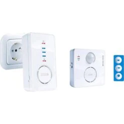 Modern-electronics Bewegungsmelder Bell 221 Funk, 110°, Innen, 80 DB Türgong, Durchgangsmelder