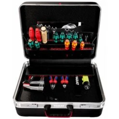 Parat Werkzeugkoffer Classic KingSize CP-7, Leer, Kunststoff Klappkoffer, Abschließbar -Makita Shop a3b2b3fadaa4db2afe94548a9f40b3cb6e330ed8 werkzeugkoffer parat classic kingsize cp 7