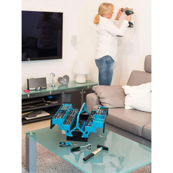 Hazet Werkzeugkoffer 190L, Leer, Metall Werkzeugkasten 3 Hazet Werkzeugkoffer 190L, Leer, Metall Werkzeugkasten – Bild 3