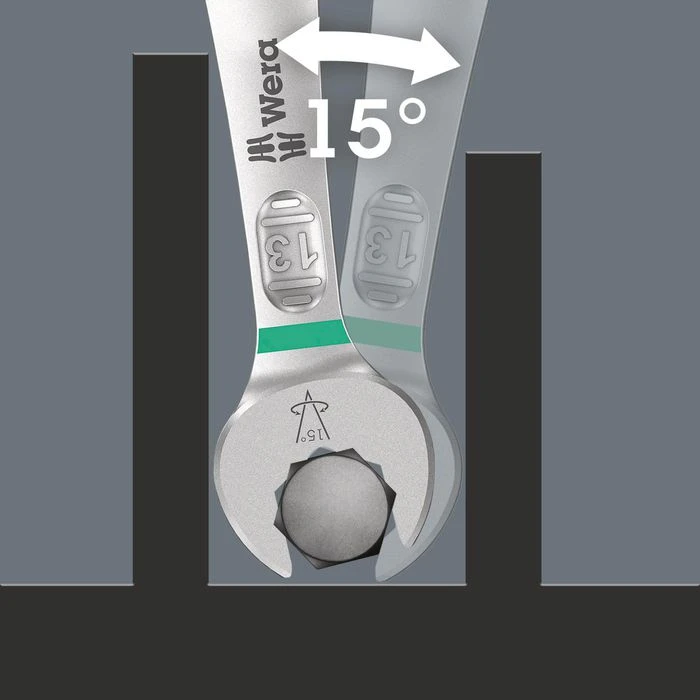 Wera Maulschlüssel Joker 11 Set 1, 05020231001, Maul-Ringschlüssel Set 11-teilig, 8-19mm 3 Wera Maulschlüssel Joker 11 Set 1, 05020231001, Maul-Ringschlüssel Set 11-teilig, 8-19mm – Bild 3