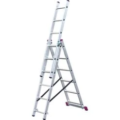 Krause Mehrzweckleiter CORDA 033369, Aluleiter, Treppenleiter, Mit 3 X 6 Sprossen -Makita Shop a7a9b97d1a12f55bc5fc66bf3537d1949cfcdc26 mehrzweckleiter krause corda 033369