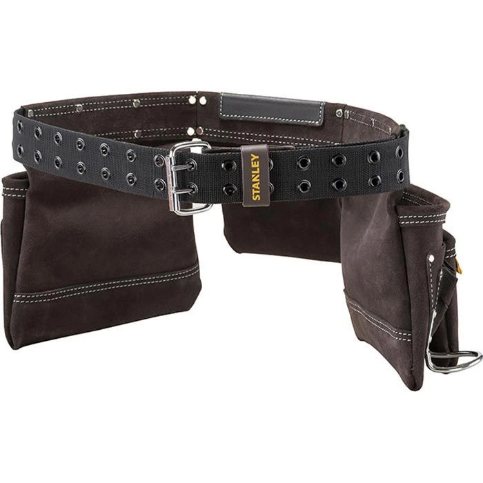 Stanley Werkzeug-Gürteltasche STST1-80113, Werkzeugschürze, Aus Hochwertigem Büffelleder 3 Stanley Werkzeug-Gürteltasche STST1-80113, Werkzeugschürze, Aus Hochwertigem Büffelleder – Bild 3