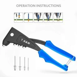 S&R Blindnietzange 284302902, Set, Für 2,4 Bis 5,0 Mm Blindnieten-Ø, Mit 60 Nieten -Makita Shop ad58f5505e9fc2e63332630f6a9920f3532983d8 blindnietzange sundr 284302902 set