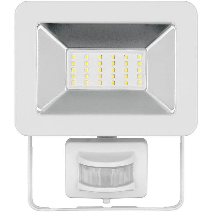 Goobay LED-Außenstrahler 53884, 50W, 4250 Lm, Bewegungsmelder, Netzbetrieb, Weiß 2 Goobay LED-Außenstrahler 53884, 50W, 4250 Lm, Bewegungsmelder, Netzbetrieb, Weiß – Bild 2