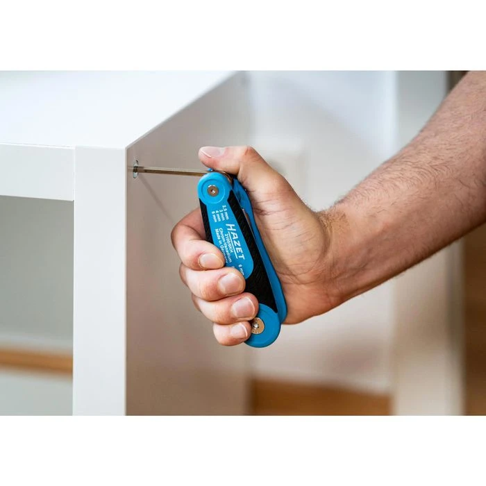 Hazet Sechskantschlüssel 2100/6KH, Set, 6-teilig, 2,5-8mm, Winkelschraubendreher 5 Hazet Sechskantschlüssel 2100/6KH, Set, 6-teilig, 2,5-8mm, Winkelschraubendreher – Bild 5