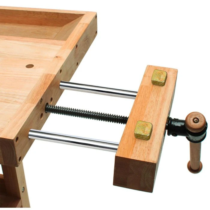 DEMA Hobelbank 20901, Aus Holz, 148 X 86 X 61cm, Mit Schublade & Ablageboden 2 DEMA Hobelbank 20901, Aus Holz, 148 X 86 X 61cm, Mit Schublade & Ablageboden – Bild 2