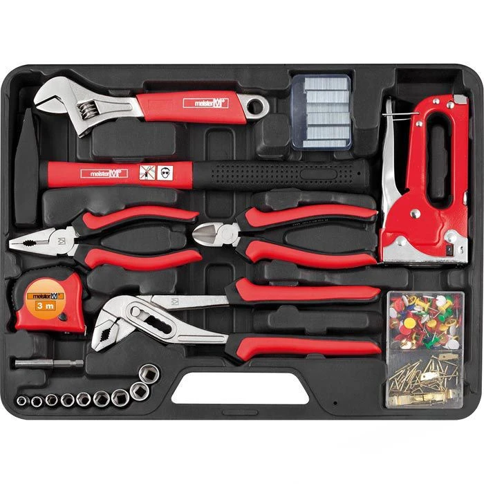 Meister Werkzeugkoffer 8973630, 60-teilig, Im Kunststoffkoffer 4 Meister Werkzeugkoffer 8973630, 60-teilig, Im Kunststoffkoffer – Bild 4