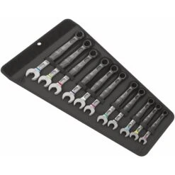 Wera Maulschlüssel Joker 11 Set 1, 05020231001, Maul-Ringschlüssel Set 11-teilig, 8-19mm