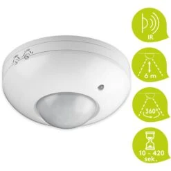 Goobay Bewegungsmelder 95172 Infrarot, Innen, 360 Grad, Für Deckenmontage, Weiß 9 Goobay Bewegungsmelder 95172 Infrarot, Innen, 360 Grad, Für Deckenmontage, Weiß -Makita Shop bddb4beb7ddaaedf0fe54b1eef84fe7e56adade2 bewegungsmelder goobay 95172 pir