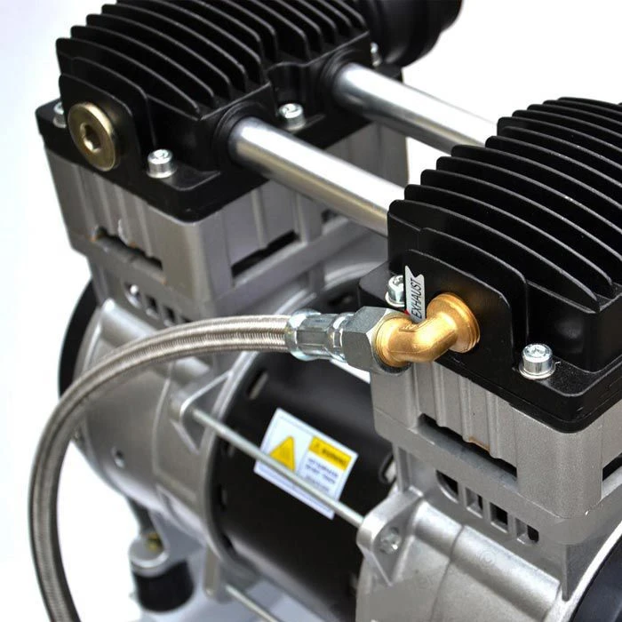 Implotex Kompressor 1500W 2PS Flüster Silent, 230V, 8 Bar, Nur 60dB, ölfrei, 45L Kesselinhalt 2 Implotex Kompressor 1500W 2PS Flüster Silent, 230V, 8 Bar, Nur 60dB, ölfrei, 45L Kesselinhalt – Bild 2