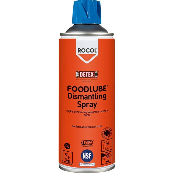 Rocol Rostentferner Foodlube Dismantling Spray, Spray, Lebensmittelverträglich, 300 Ml 1 Rocol Rostentferner Foodlube Dismantling Spray, Spray, Lebensmittelverträglich, 300 Ml