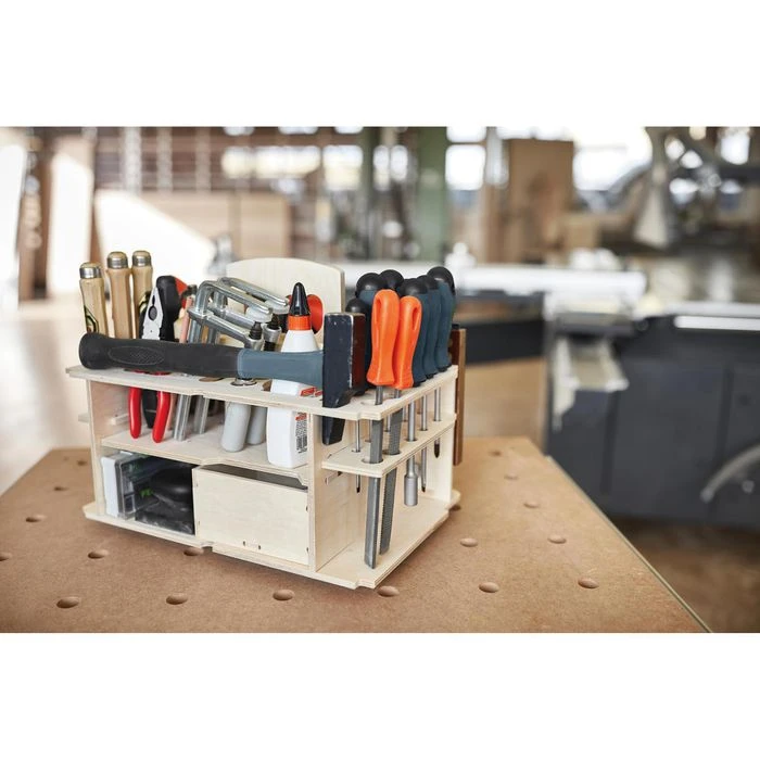 Festool Werkzeugkoffer Systainer³ SYS3 HWZ M 337, Leer, Kunststoff Klappkoffer Mit Holzeinsatz 2 Festool Werkzeugkoffer Systainer³ SYS3 HWZ M 337, Leer, Kunststoff Klappkoffer Mit Holzeinsatz – Bild 2