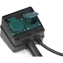 Brennenstuhl Außensteckdose Mit Erdspieß 10 M, 4-fach, IP44, Außen, Grün -Makita Shop c3717da6528fa9e694a72fe3e375d35e87e16bc3 gartensteckdose brennenstuhl mit erdspiess