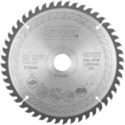 Ryobi Kreissägeblatt SB216T48A1, 216 X 30mm, 48 Zähne, Für Holz