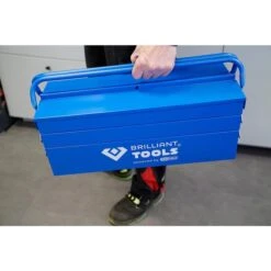 Brilliant-Tools Werkzeugkoffer BT150800, Leer, Metall Werkzeugkasten -Makita Shop c6af05481e8416b5d1ea93a58b1c0fdf8e52cd43 werkzeugkoffer brilliant tools bt150800