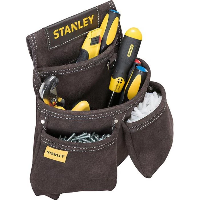 Stanley Werkzeug-Gürteltasche STST1-80116, Leder, Für Hämmer Und Handwerkzeuge 2 Stanley Werkzeug-Gürteltasche STST1-80116, Leder, Für Hämmer Und Handwerkzeuge – Bild 2