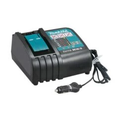 Makita Werkzeugakku-Ladegerät DC18SE, Für 14,4 - 18,0V Akkus, 12/24V Zigarettenanzünder
